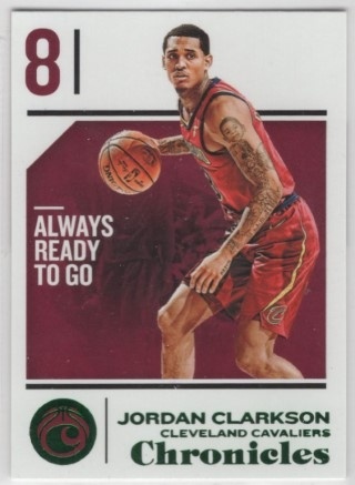 2018-19 Panini Chronicles - Green #049 - Jordan Clarkson - Cleveland Cavaliers