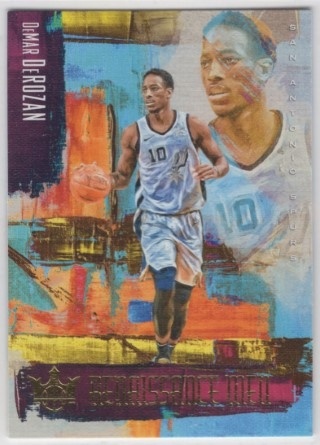 2018-19 Court Kings - Renaissance Men #33 - DeMar DeRozan - San Antonio Spurs