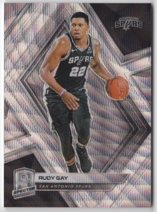 2018-19 Panini Spectra - Wave #071 - Rudy Gay SN9 - San Antonio Spurs