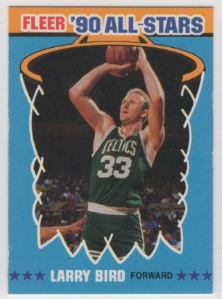 1990-91 Fleer - All Stars #02 - Larry Bird - Boston Celtics