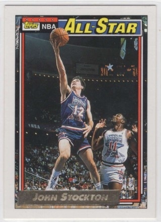 1992-93 Topps - Gold #101 - John Stockton - Utah Jazz