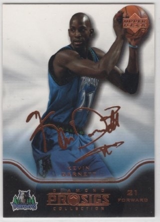 2004-05 Upper Deck Pro Sigs - #050 Kevin Garnett - Minnesota Timberwolves