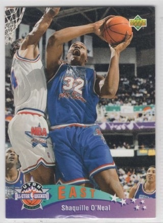 1992-93 Upper Deck - #424 All Star Weekend - Shaquille O'Neal - ROOKIE - All Star East