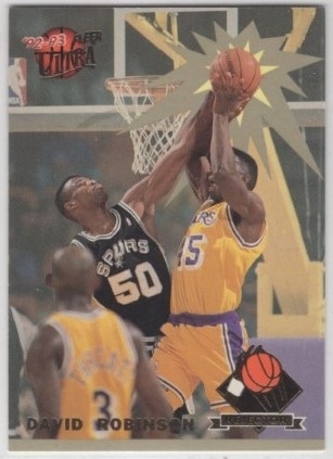 1992-93 Ultra - Rejector #05 - David Robinson - San Antonio Spurs