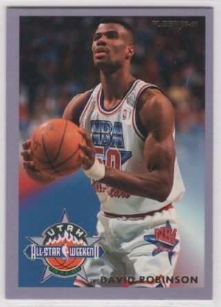 1993-94 Fleer - All Stars #23 - David Robinson - All Star West