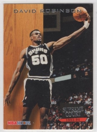 1993-94 Hoops - Supreme Court #SC02 - David Robinson - San Antonio Spurs