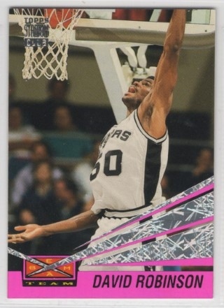 1993-94 Stadium Club - Beam Team #13 - David Robinson - San Antonio Spurs