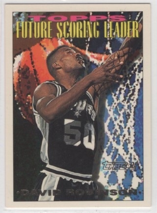 1993-94 Topps - Gold #387 - David Robinson FSL - San Antonio Spurs