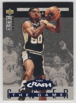 1994-95 Collector's Choice - You Crash the Game Rebounds #R12 - David Robinson - San Antonio Spurs