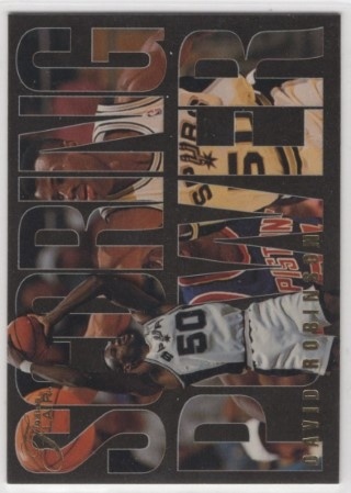 1994-95 Flair - Scoring Power #08 - David Robinson - San Antonio Spurs