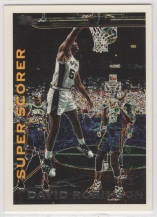1994-95 Topps - Own the Game #NNO - David Robinson SCORE - San Antonio Spurs