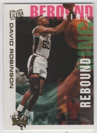 1994-95 Ultra - Rebound Kings #08 - David Robinson - San Antonio Spurs