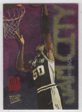 1995-96 Ultra - Jam City Hot Pack #10 - David Robinson - San Antonio Spurs