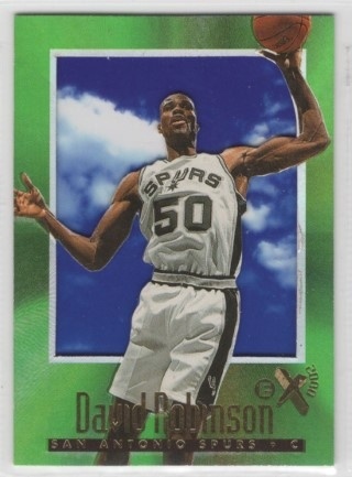 1996-97 E-X2000 - #65 David Robinson - San Antonio Spurs