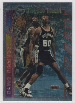 1996-97 Topps - Mystery Finest Borderless #M09 - David Robinson - San Antonio Spurs
