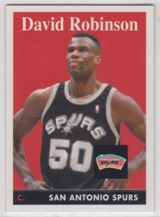 2008-09 Topps - 1958-59 Variations #179 - David Robinson - San Antonio Spurs