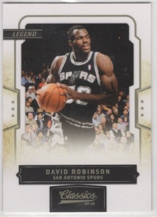 2009-10 Panini Classics - #111 David Robinson SN999 - San Antonio Spurs