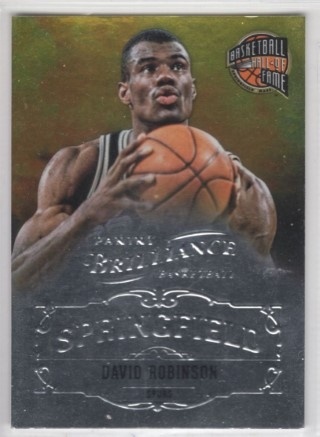 2012-13 Panini Brilliance - Springfield #23 - David Robinson - San Antonio Spurs