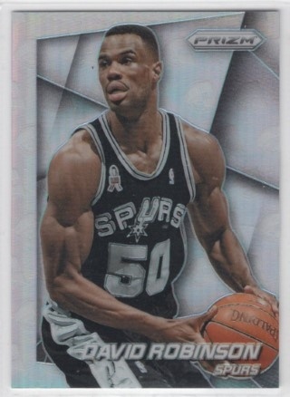 2014-15 Panini Prizm - SP's #28 - David Robinson - San Antonio Spurs