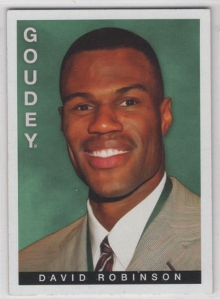 2015 Upper Deck Goodwin Champions - Goudey #16 - David Robinson - San Antonio Spurs