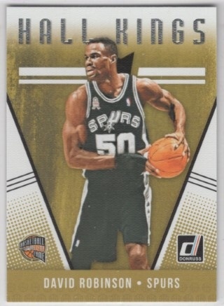 2018-19 Donruss - Hall Kings #18 - David Robinson - San Antonio Spurs
