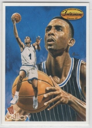1994 Ted Williams - The Gallery #G5 - Anfernee Hardaway - Orlando Magic