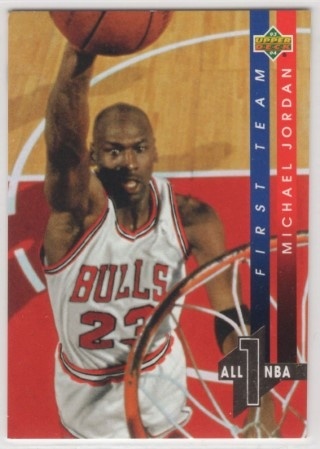 1993-94 Upper Deck - All NBA Team #AN04 - Michael Jordan - Chicago Bulls