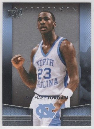 2014-15 Upper Deck Lettermen - #044 Michael Jordan - North Carolina Tar Heels