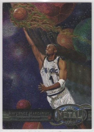 1997-98 Metal Universe - #045 Anfernee Hardaway - Orlando Magic