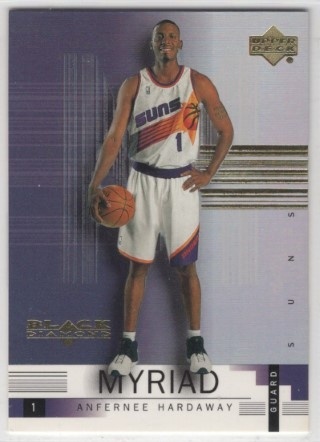 1999-00 Black Diamond - Myriad #M07 - Anfernee Hardaway - Phoenix Suns