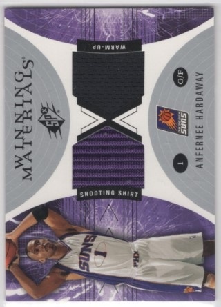 2003-04 SPx - Winning Materials #WM03 - Anfernee Hardaway MEM - Phoenix Suns