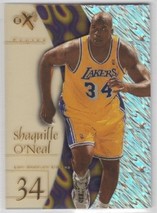 1997-98 EX2001 - #007 Shaquille O'Neal - LA Lakers
