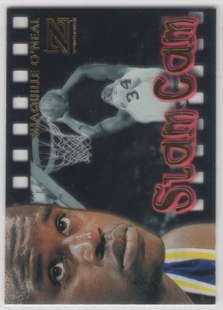 1997-98 Z Force - Slam Cam #09SC - Shaquille O'Neal - LA Lakers