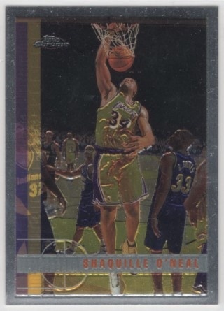 1997-98 Topps Chrome - #109 Shaquille O'Neal - LA Lakers