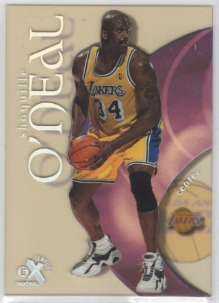 1998-99 EX Century - #014 Shaquille O'Neal - LA Lakers