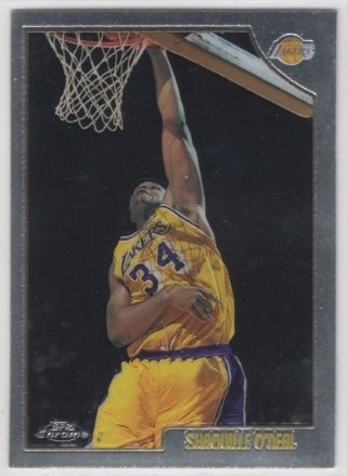 1998-99 Topps Chrome - #175 Shaquille O'Neal - LA Lakers