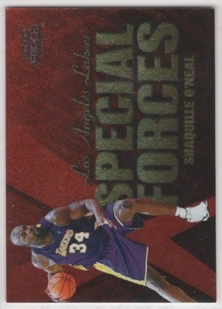 1999-00 Fleer Force - Special Forces #14SF - Shaquille O'Neal - LA Lakers