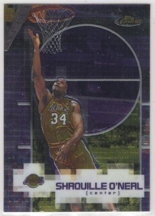 2000-01 Finest - #001 Shaquille O'Neal - LA Lakers