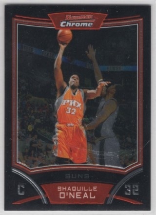 2008-09 Bowman - Chrome #032 - Shaquille O'Neal - Phoenix Suns