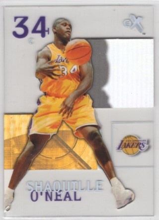 2003-04 EX - #048 Shaquille O'Neal - LA Lakers