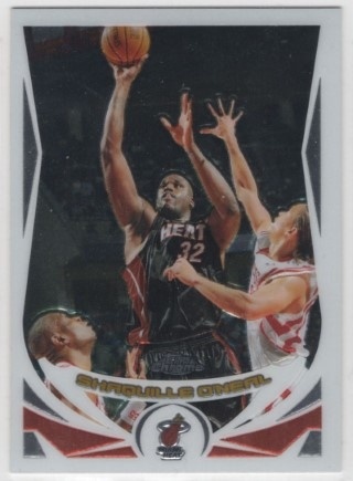 2004-05 Topps Chrome - #158 Shaquille O'Neal - Miami Heat