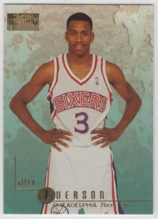 1996-97 SkyBox Premium - #085 Allen Iverson ROOKIE - Philadelphia 76ers