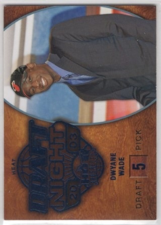 2008-09 Fleer Hot Prospects - Blue #110 - Dwyane Wade - Miami Heat