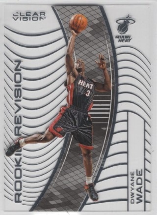 2015-16 Panini Clear Vision - #138 Rookie Revision - Dwyane Wade - Miami Heat