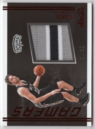 2016-17 Studio - Gamers Magenta #15 - Pau Gasol MEM, SN30 - San Antonio Spurs
