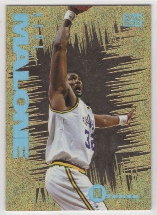 1994-95 SkyBox Emotion - NTense #N05 - Karl Malone - Utah Jazz