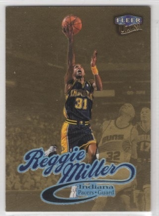 1998-99 Ultra - Gold Medallion #029G - Reggie Miller - Indiana Pacers