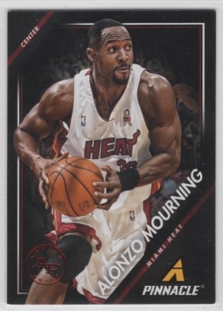 2013-14 Pinnacle - Artist Proof Red #284 - Alonzo Mourning - Miami Heat
