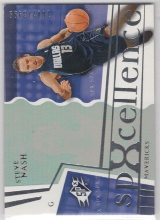 2003-04 SPx - #110 Steve Nash SN3999 - Dallas Mavericks