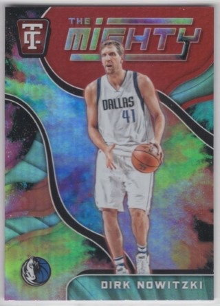 2017-18 Totally Certified - The Mighty #15 - Dirk Nowitzki - Dallas Mavericks